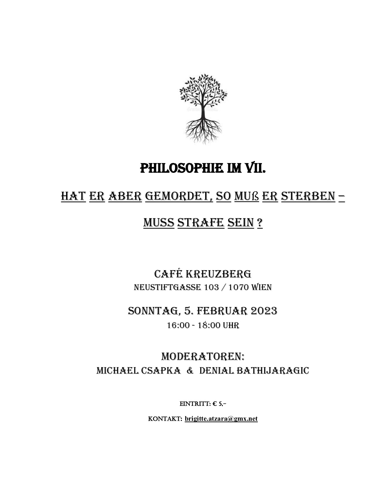 Plakat Todesstrafe