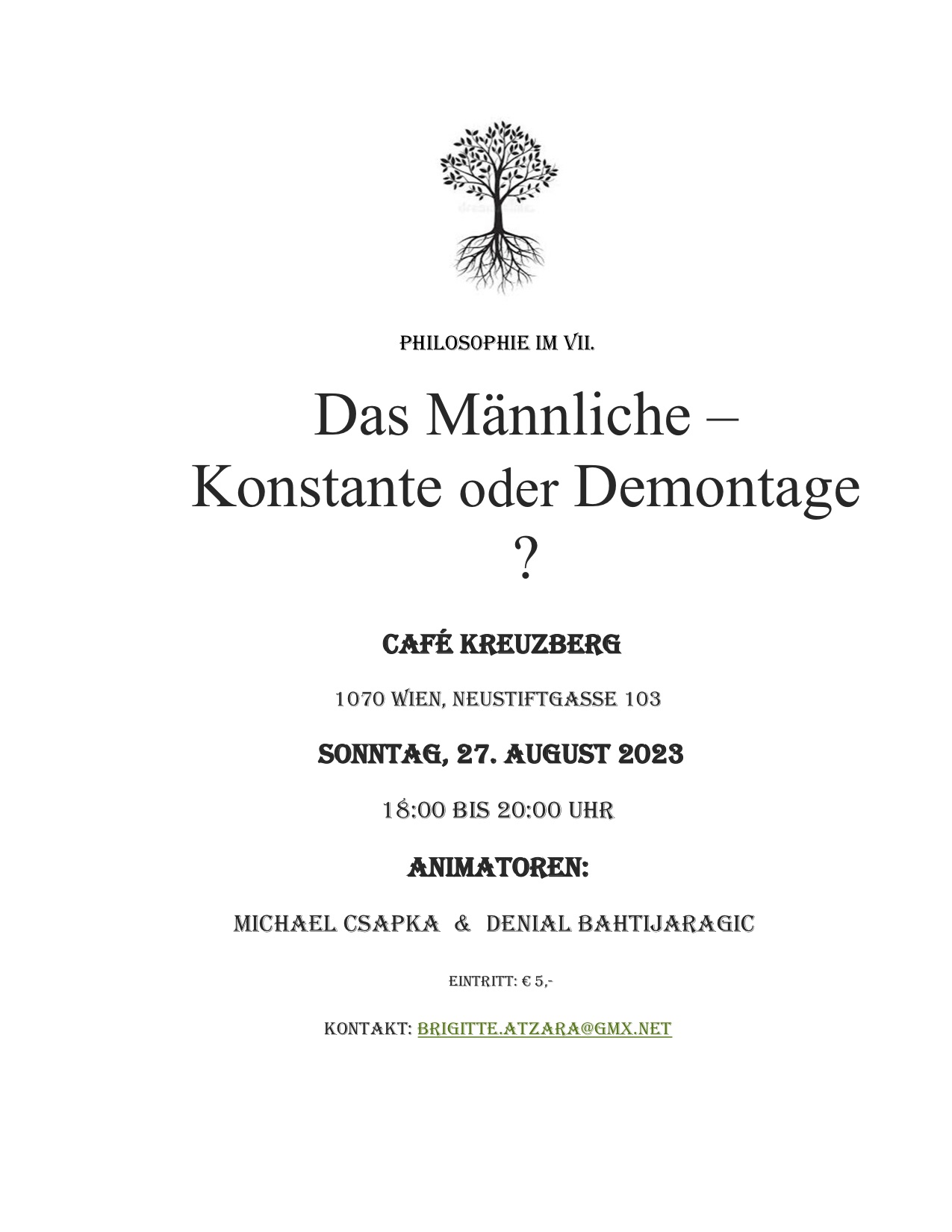 Plakat Männlichkeit 27_8-_23